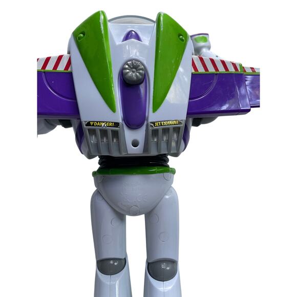 Disney Pixar Toy Story Buzz Lightyear Talking Action Figure 12” Lights Moves - Picture 2 of 10